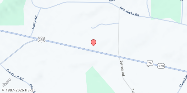 Map showing Etowah Baptist Association at 9462 Hwy 278 W., Altoona, AL