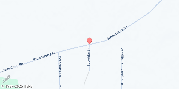 Map showing Little Ezekiel M.b. Church Food Pantry - Food Distribution Center at Huntsville Brownsferry Rd, Athens, AL