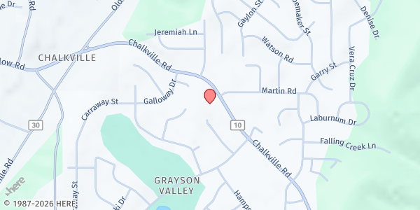 Map showing Life Church Birmingham at 5567 Chalkville Rd, Birmingham, AL