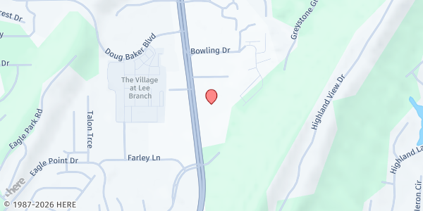Map showing Matthew 25-35 Outreach Organization at 5511 US-280 #116, Birmingham, AL