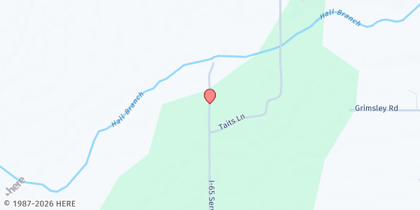 Map showing American Indian Mobile Distribution - Service Area at American Indian Mobile Distribution - Service Area, Creola, AL