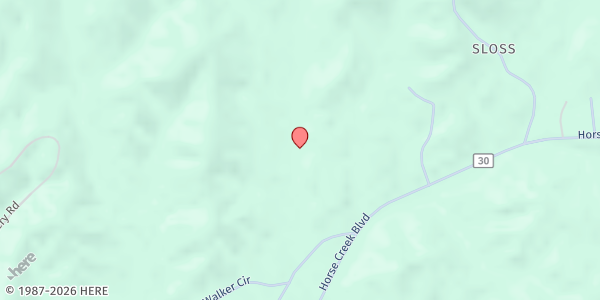 Map showing Mission of Hope at 38 Cut N Curl Road, Dora, AL