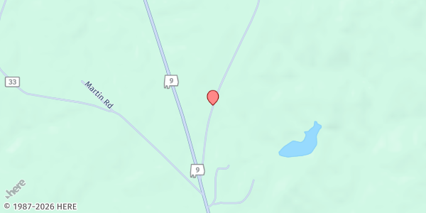 Map showing Equality Methodist Church at 281 Alabama Hwy. 259, Equality, AL