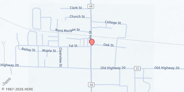 Map showing Cowboy Church of Colbert County at 3440 Hwy 157, Leighton, AL