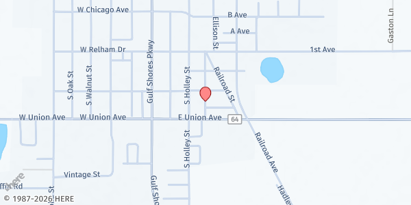 Map showing Giving Back to Baldwin County at , Loxley, AL