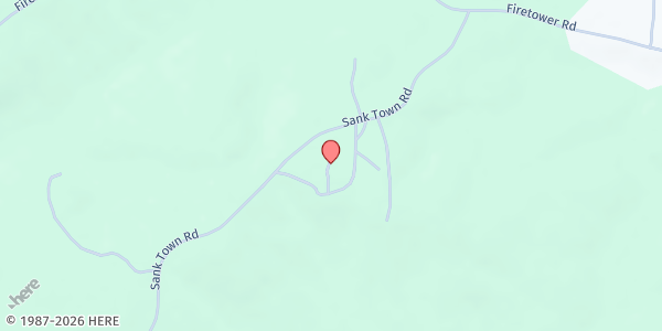Map showing The Friends Center Inc. at 66 Academy Ln., McIntosh, AL