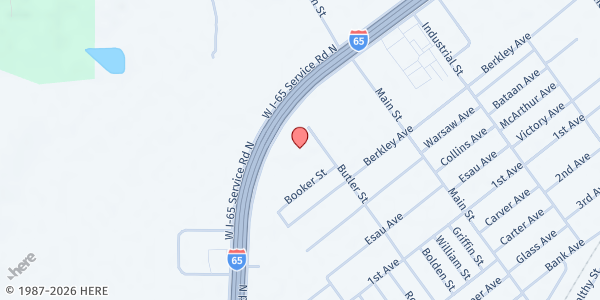 Map showing Just 4 Development at 2161 Butler St, Mobile, AL