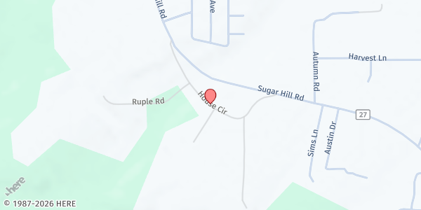 Map showing Morrowville Rural Fire House at Morrowville Rural Fire House, Monroeville, AL