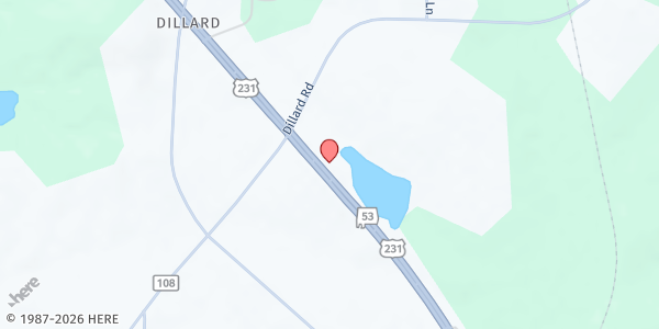 Map showing Word of Truth Family Church Food Pantry at 5474 US-231, Ozark, AL