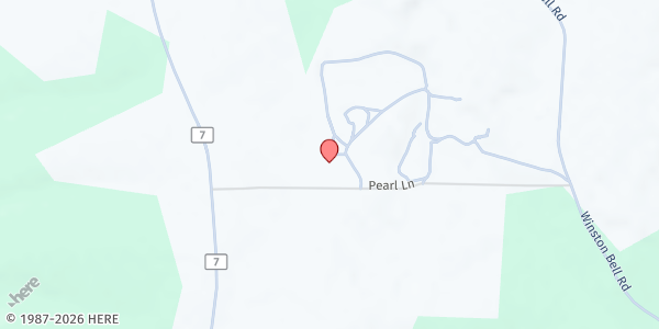 Map showing Creation Science Evangelism at 488 Pearl Ln, Repton, AL