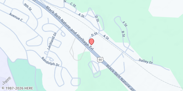 Map showing Greater New Hope Baptist Church at 4955 US-80, Selma, AL