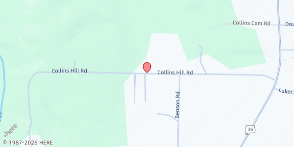 Map showing Cotaco Global Methodist at 11994 Collins Hill Rd, Somerville, AL