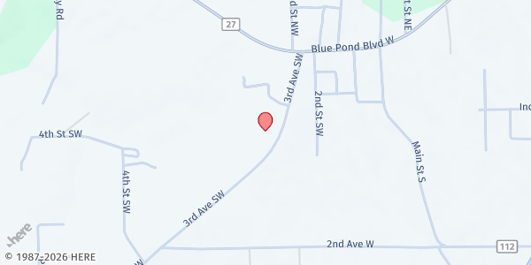 Map showing Upper Sand Mountain Parish at 24474 AL-75, Sylvania, AL