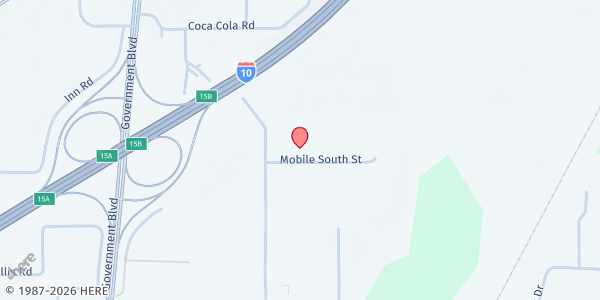 Map showing Alabama Workforce Stabilization Program - Theodore at 5248 Mobile S St, Theodore, AL