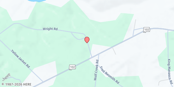 Map showing Feed My Sheep at 686 Wright Road, Townley, AL
