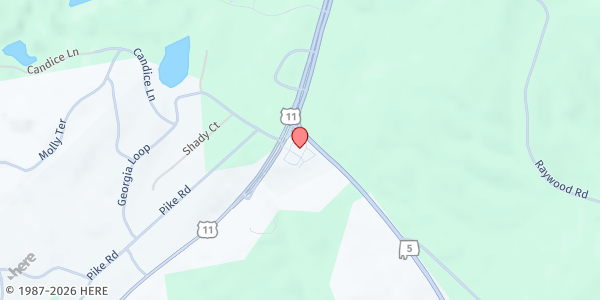 Map showing Cahaba Medical Care Foundation at 28921 Highway 5, Woodstock, AL