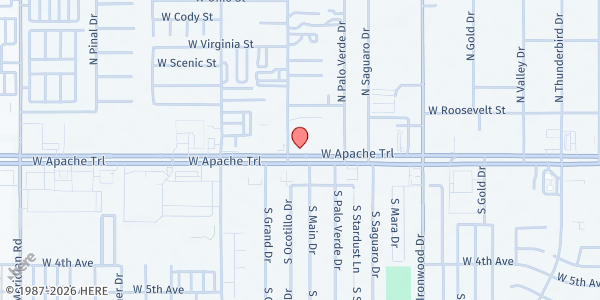 Map showing Empowerment Systems at 2066 West Apache Trail, Apache Junction, AZ
