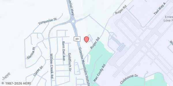 Map showing St Lukes Episcopal Church at 2000 Shepherds Lane, Prescott, AZ