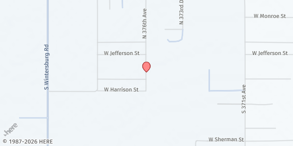 Map showing SMFB at Saddle Mountain Christian Fellowship Church at 35548 W Morning Glory St, Tonopah, AZ