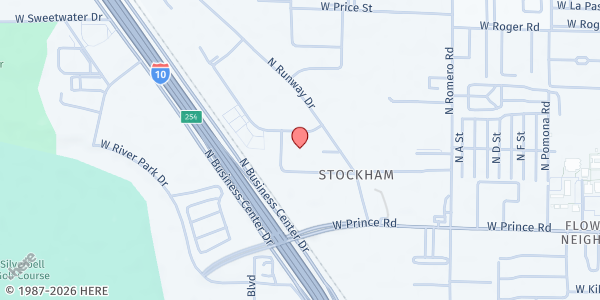 Map showing Gap Ministries at 1994 W Weymouth St, Tucson, AZ