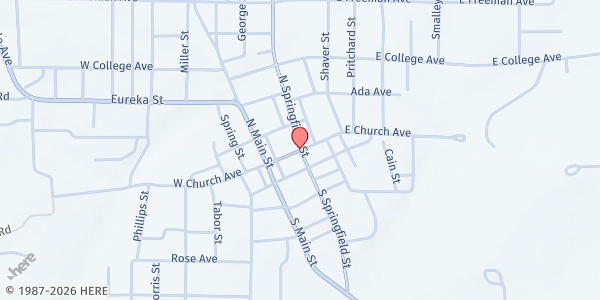 Map showing Kings River Church at 769 Highway 221 N., Berryville, AR