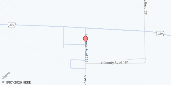 Map showing Immanuel Baptist Church - Blytheville at 1425 S. Elm St., Blytheville, AR