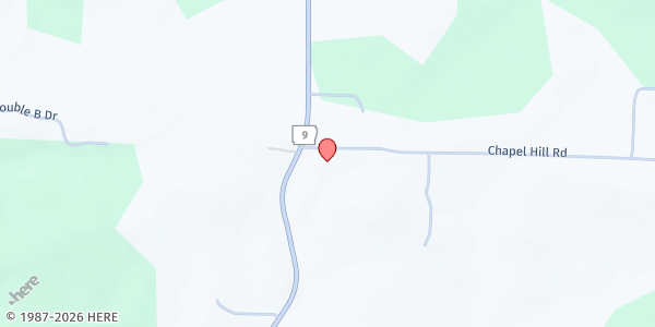 Map showing White River Area Agency on Aging - Izard at 30 Chapel Hill Rd., Brockwell, AR