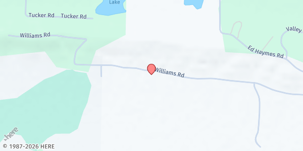 Map showing Briarwood Baptist Church at 1872 Willie Ray Dr., Cabot, AR