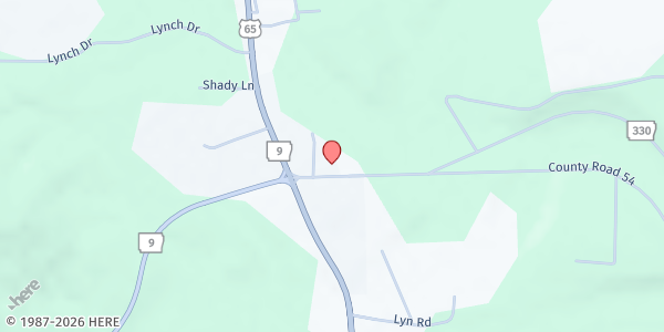 Map showing Choctaw Food Bank at 201 Ar 330 Hwy E, Choctaw, AR