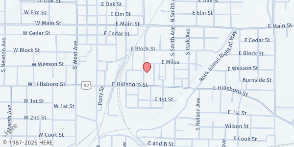 Map showing Salvation Army - El Dorado at 419 S Madison Ave, El Dorado, AR
