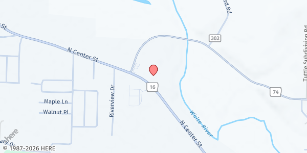 Map showing The Good Neighbor at 1960 N Center, Elkins, AR