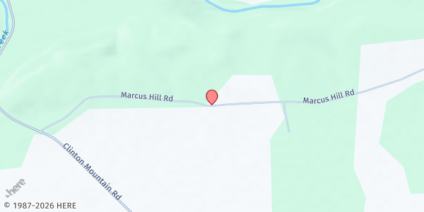 Map showing Marcus Hill Baptist Church at 366 Marcus Hill Rd, Enola, AR