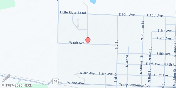 Map showing Community Alternative Prevention Program (CAPP) - Foreman at 205 W. 6th Ave., Foreman, AR