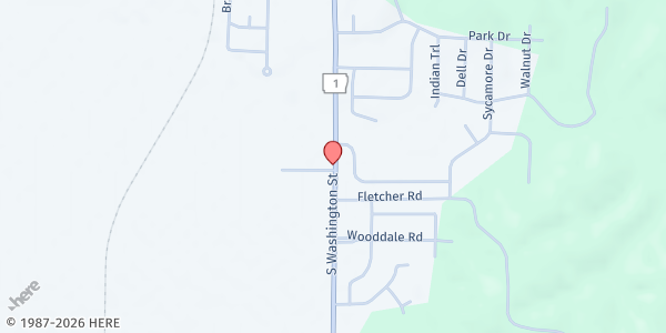 Map showing Larry Bryant Wellness Center at 2510 South Washington, Forrest City, AR