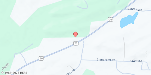 Map showing Glenwood Church of the Nazarene at 776 Hwy 70 East, Glenwood, AR