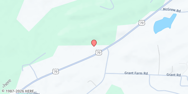 Map showing Glenwood Nazarene Church Food Pantry at 776 US-70 E., Glenwood, AR