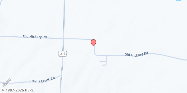 Map showing Old Hickory BC Pantry at 728 Old Hickory Rd., Hattieville, AR