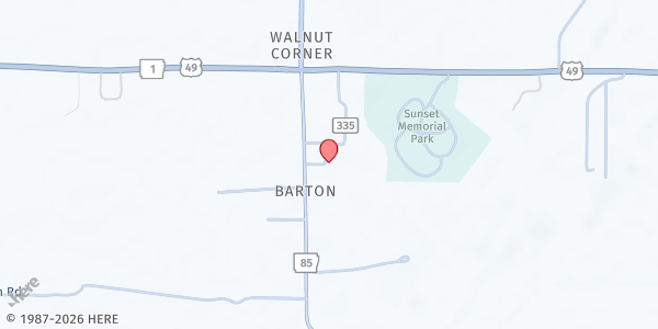 Map showing Phillips Community College - Food Pantry and Clothing (G201) at 1000 Campus Dr., Helena, AR