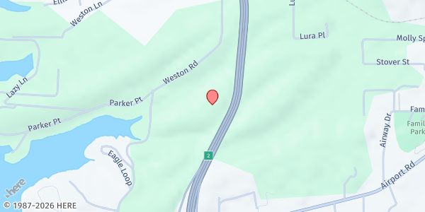 Map showing Hot Springs-Seventh Day Adventist Church at 401 Weston Rd., Hot Springs, AR