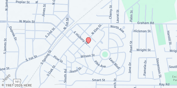 Map showing Jacksonville Care Channel For Needy at 201 N. Elm St., Jacksonville, AR