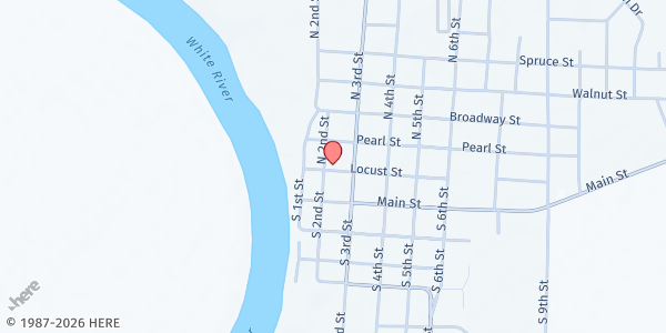 Map showing Crowleys Ridge Development Council (CRDC) - Main Location at 2401 Fox Meadow Ln., Jonesboro, AR