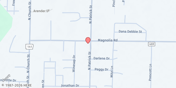 Map showing North Jonesboro CDC at 911 Magnolia Rd, Jonesboro, AR