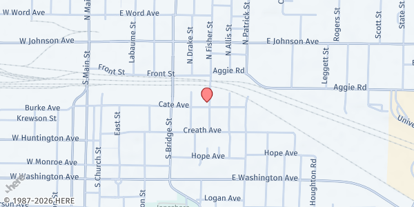 Map showing Salvation Army - Jonesboro at 800 Cate Ave, Jonesboro, AR