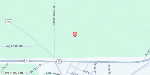 Map showing Greenland Baptist Church- Kingsland at 650 Hwy 97, Kingsland, AR