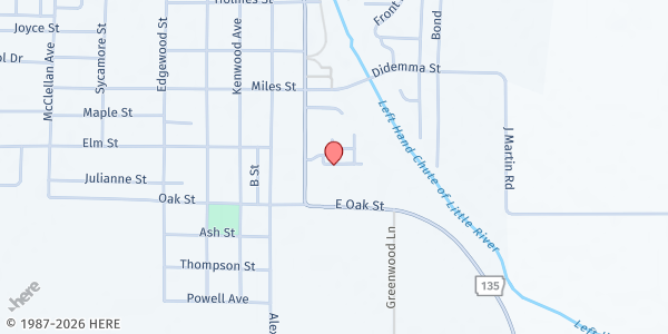 Map showing Lepanto Senior Life Center at 100 Stevens Square, Lepanto, AR