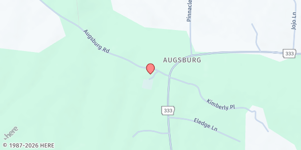 Map showing Zion Lutheran Church - London / Augsburg FP at 93 Augsburg Rd, London, AR