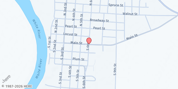 Map showing AR Care - Augusta/McCrory at 103 N Edmonds Ave, McCrory, AR