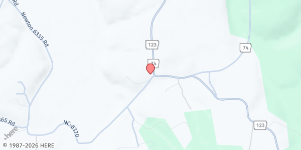 Map showing Mt. Judea School Food Pantry at 14729 Highway 123, Mt. Judea, AR