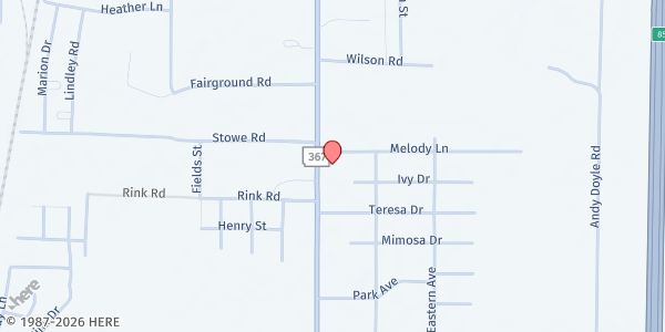 Map showing NPCG / Manna Food Pantry at 2716 AR-367 S, Newport, AR