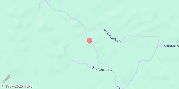 Map showing Sulphur Springs Community Pantry at 925 Sulphur Springs Rd., Norman, AR